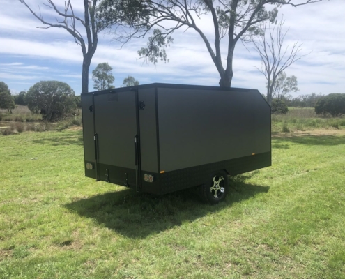 MXE-30PT Enclosed Motorbike Trailer