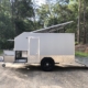 MXE-32P Enclosed Trailer Grey with extra height