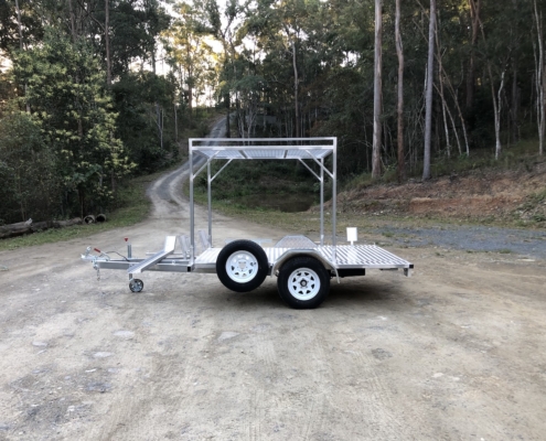 MXF-95 Flatbed Moto Trailer