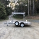 MXF-95 Flatbed Moto Trailer