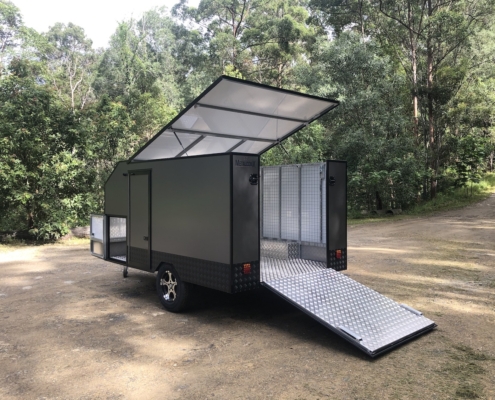 MXE-30P Enclosed Trailer Metallic Charcoal