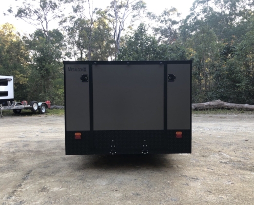 MXE-32L Enclosed Motorbike Trailer