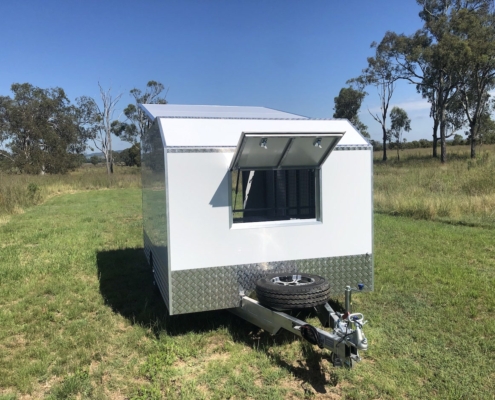 MXE-32L Enclosed Motorbike Trailer