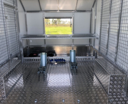 MXE-32L Enclosed Motorbike Trailer