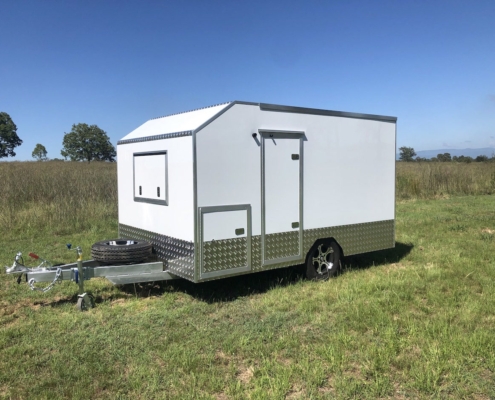 MXE-32L Enclosed Motorbike Trailer