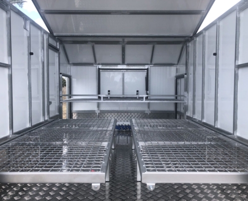 MXE-32PT Enclosed Motorbike Trailer