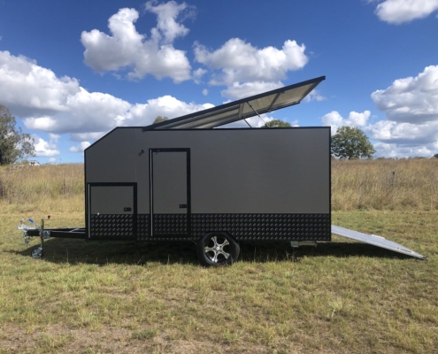 MXE-36PT Enclosed Motorbike Trailer