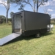 MXE-36FR Enclosed Motorbike Trailer