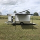 MXE-32PT Enclosed Motorbike Trailer