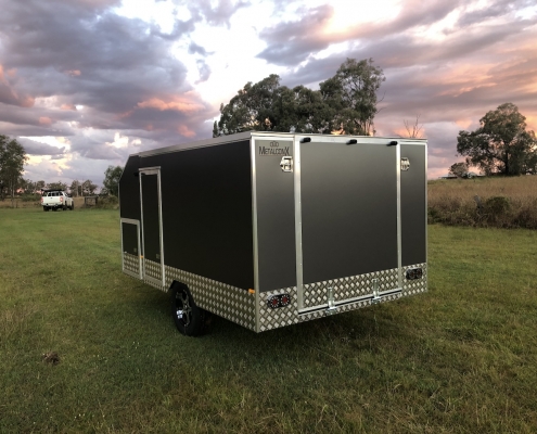 MXE-32PT Enclosed Motorbike Trailer