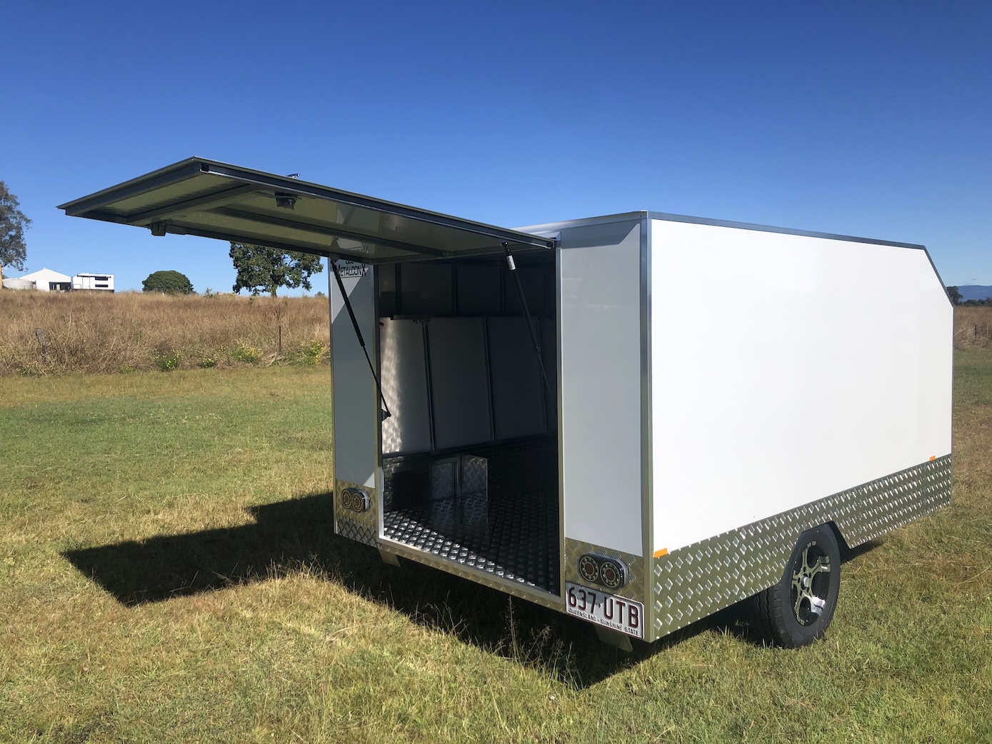 MXE-30FR Enclosed Motorbike Trailer